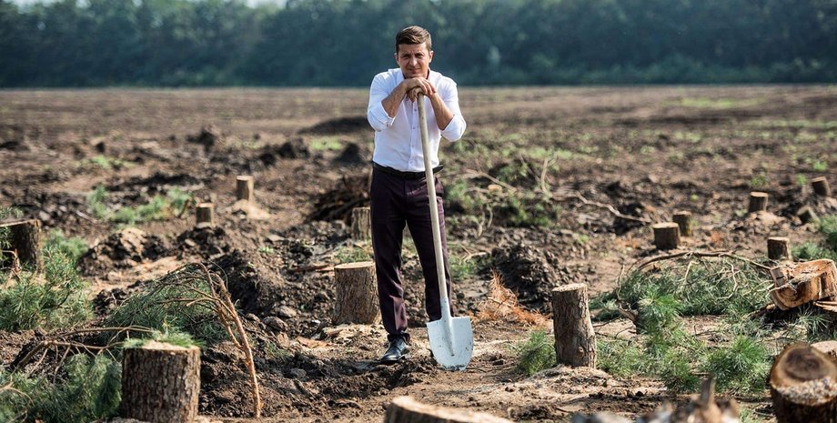 Кадр из трейлера к сериалу "Слуга народа"