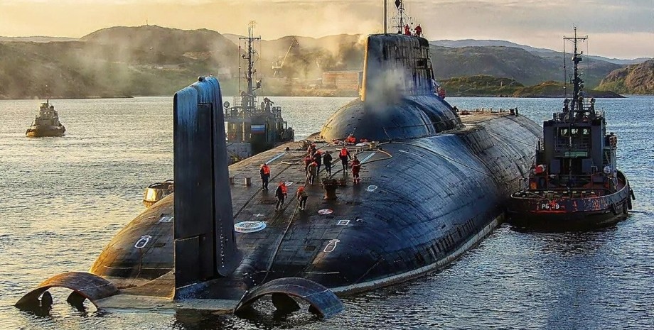 підводний човен РФ, атомний крейсер ВМФ РФ