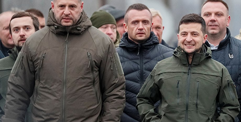 Андрей Ермак и Владимир Зеленский