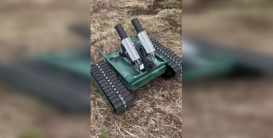 Наземный дрон, беспилотник, РЭБ, Тритон, фото