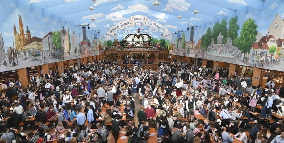 Октоберфест-2022, Мюнхен, фестиваль пива, пиво, пиво в мюнхене, пивной фестиваль, фестиваль пива в германии