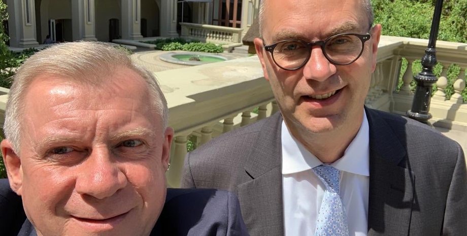 Яков Смолий и Рон ван Роден/Фото: twitter.com/YSmolii