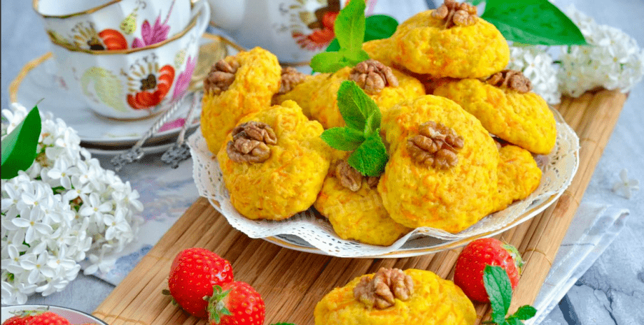 Пісне морквяне печиво Пісне морквяне печиво, пісна випічка, пісне печиво, печиво