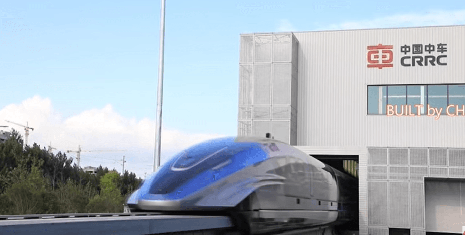 китай, маглев, фото