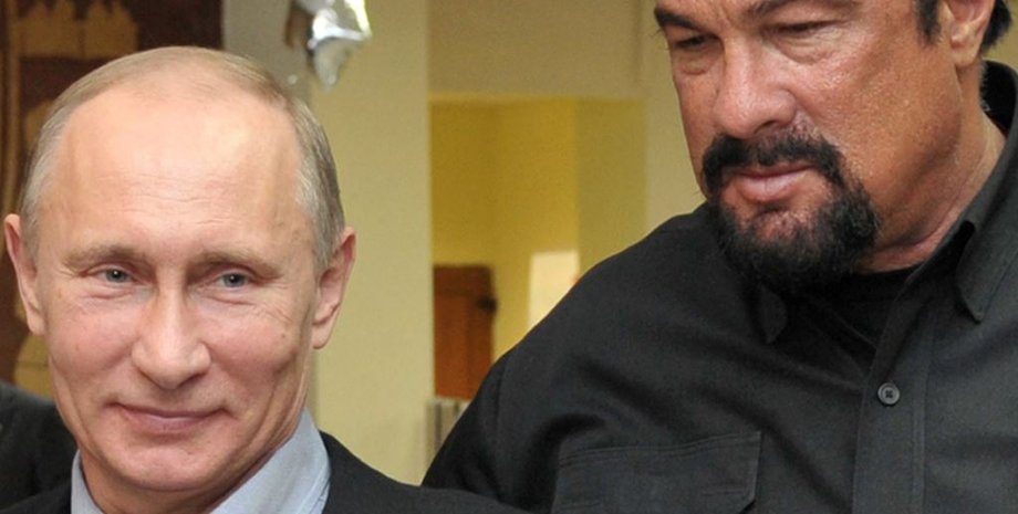 Владимир Путин и Стивен Сигал / Фото: Livejournal.com