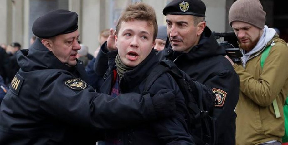 Протасевич, NEXTA, Минск, задержание,