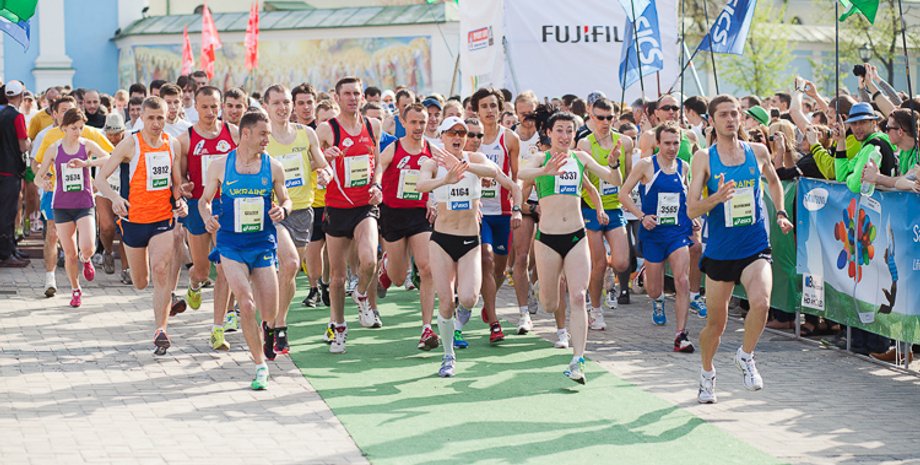 Киевский марафон / Фото: fotoko.livejournal.com