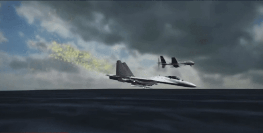 MQ-9 Reaper, безпілотник, літак, су-27