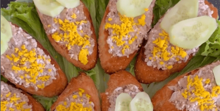 бутерброды с сардиной, намазка