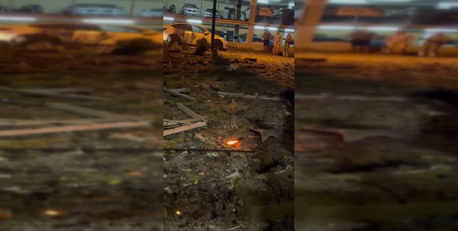 На місці російського удару