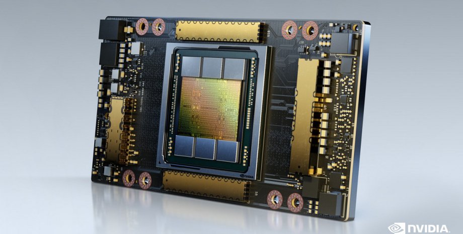 NVIDIA A100, графический чип, видеочип, графический процессор