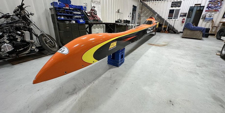 Land Speed Streamliner, Авто, Автомобили, Продажа, Аукцион, Фото, Рекорды скорости, Мировой рекорд