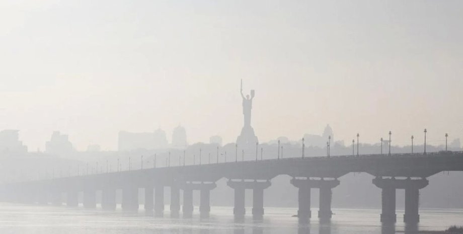 Экологический рейтинг регионов Украины 2022, Загрязнение воздуха в Киеве