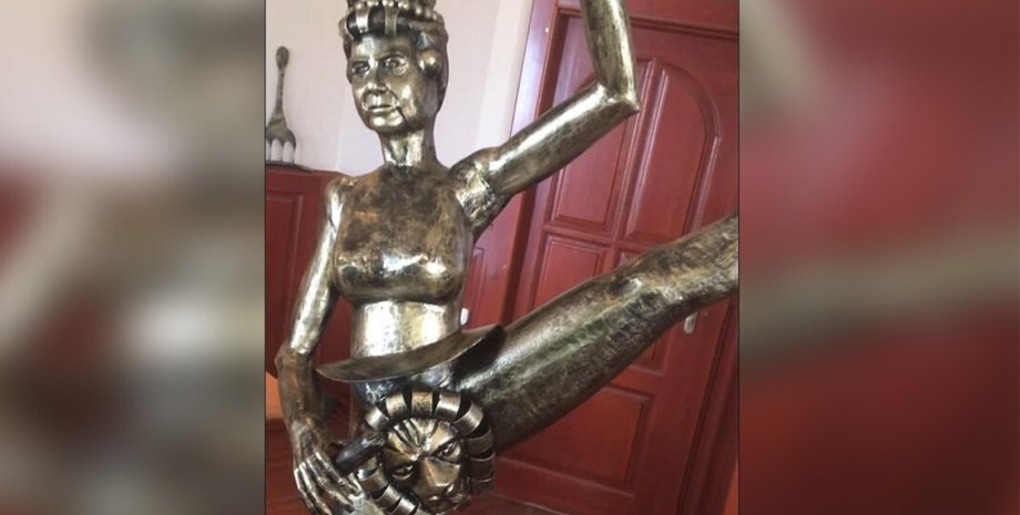 скульптура, статуя, елизавета II, Россия, Англия