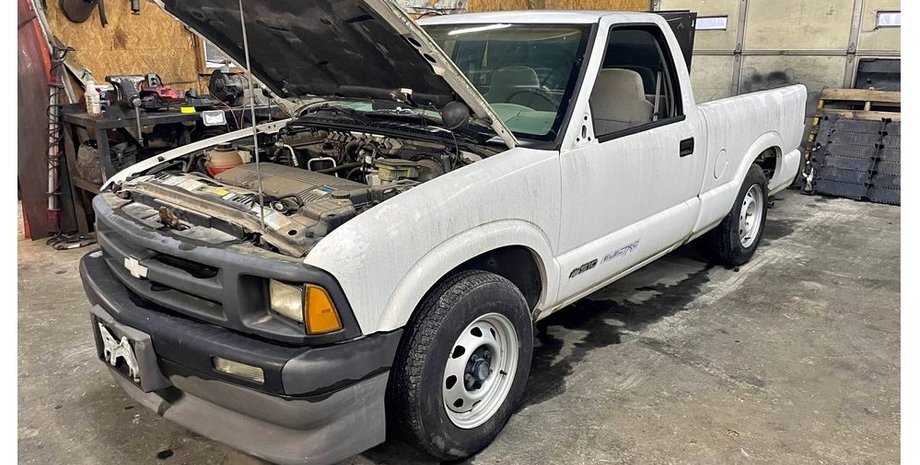 Chevrolet S-10 Electric, Chevrolet S-10, Chevrolet S-10, пикап Chevrolet, электромобиль Chevrolet