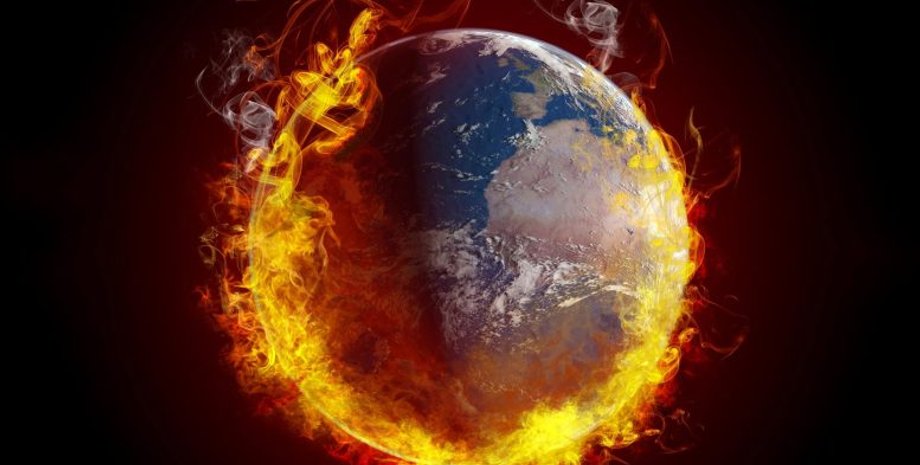 Земля, огонь, пожар