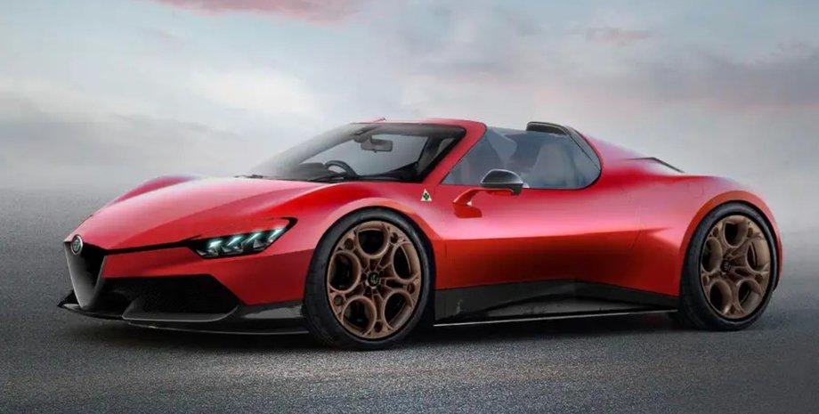 Alfa Romeo, Alfa Romeo 4E, Авто, Автомобили, Спорткар, Электромобили, Электрокар, Фото, Новинки