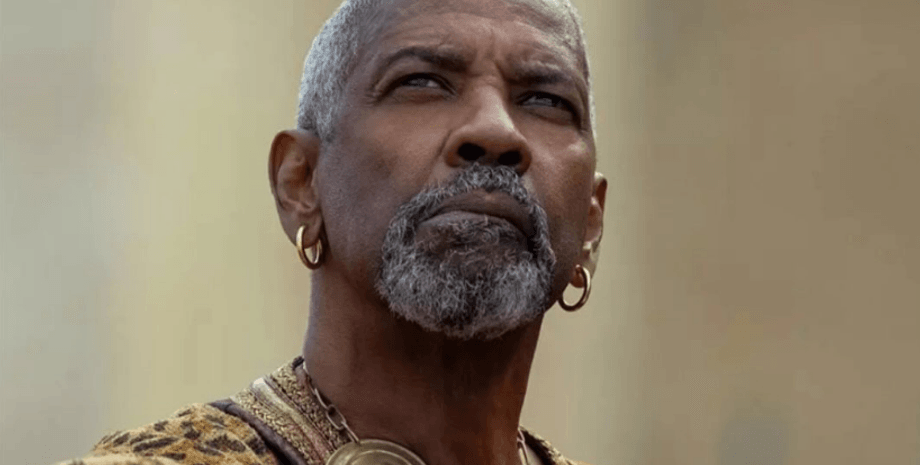 Актер Дензел Вашингтон в роли Макринуса