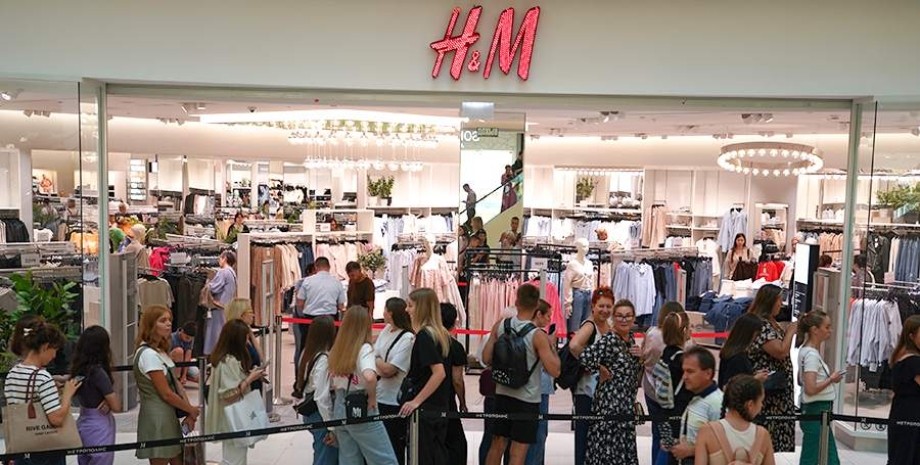 H&M, магазины H&M, очереди в москве, москва, уход с рынка