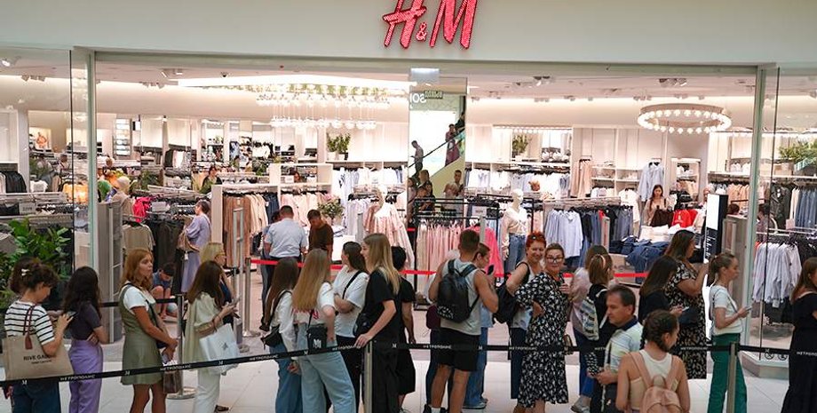 H&M, магазины H&M, очереди в москве, москва, уход с рынка