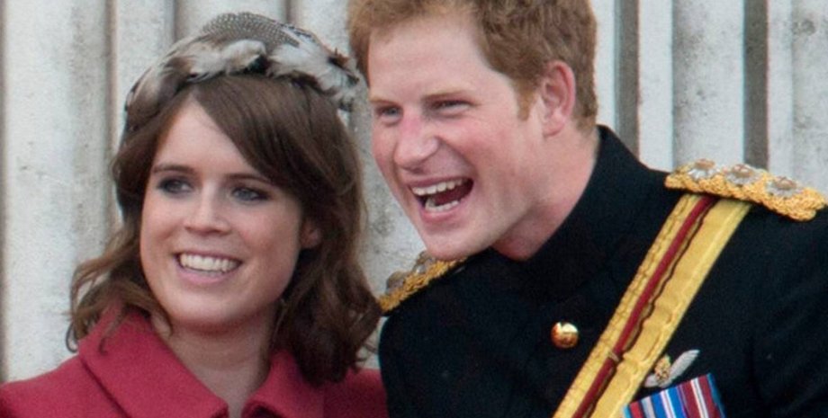 Принцеса Євгенія і принц Гаррі