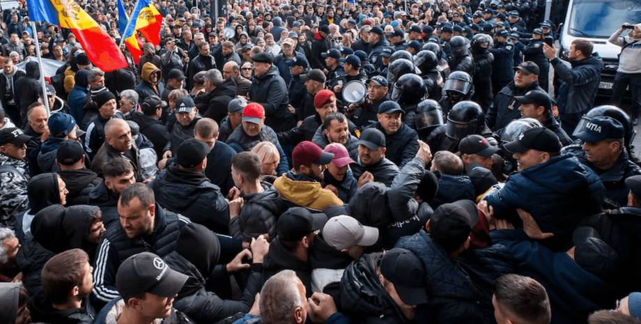 молдова, кишинев, протесты, митинг, акция протеста, пророссийские силы, оппозиция