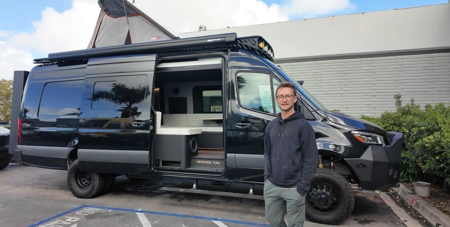 Mercedes Sprinter Mothership 5, Mercedes Sprinter, Mothership 5, автодом Mercedes, дом на колесах
