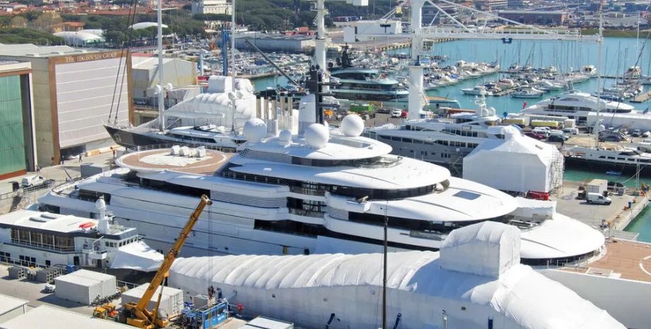 яхта путина, яхта, шахерезада