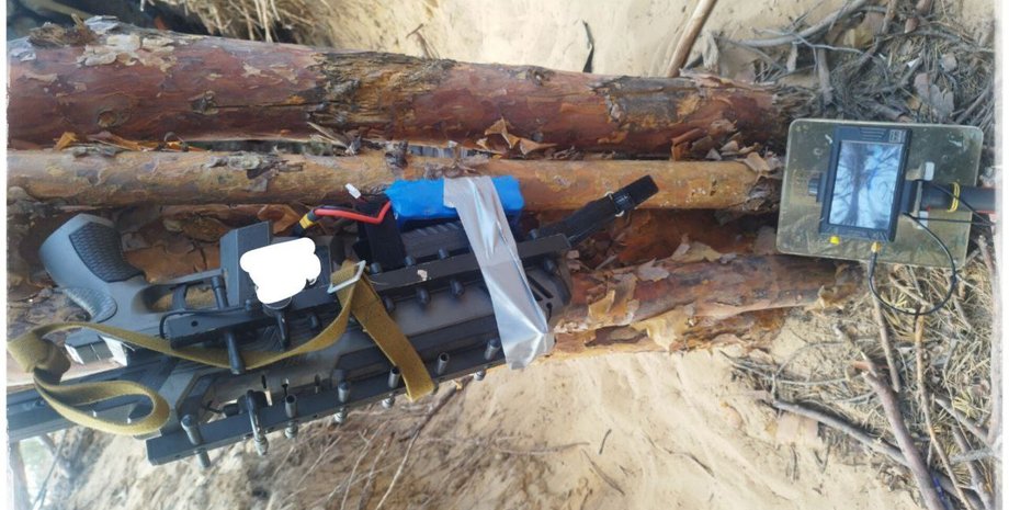 Антидроновая пушка, РЭБ, война в Украине, фото