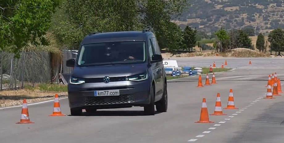 фольксваген кедди 2022, лосиный тест, лосиный тест фольксваген, Volkswagen Caddy 2022, Volkswagen Caddy