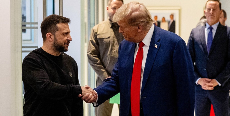 Дональд Трамп і Володимир Зеленський / архівне фото Президенти України та США