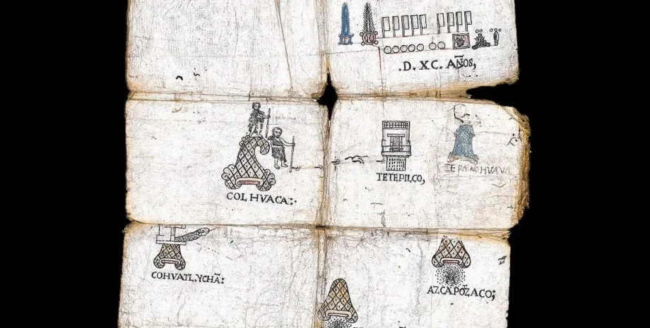 Кортес, ацтеки, Мексика, вчені, археологія, археологи, дослідження, кодекс, документ, історія, конкістадори, Іспанія, INAH, BNAH, антропологія, колекція, артефакт