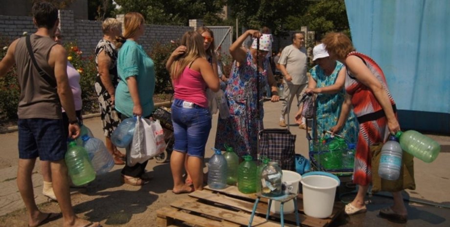 Водоснабжение в Луганске / Фото: Facebook Romas Vitaly