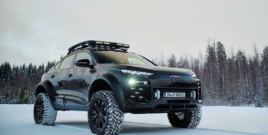 Audi Q6 e-tron offroad, Audi Q6 e-tron, Audi Q6, Audi SQ6, новий Audi Q6, електромобіль Audi