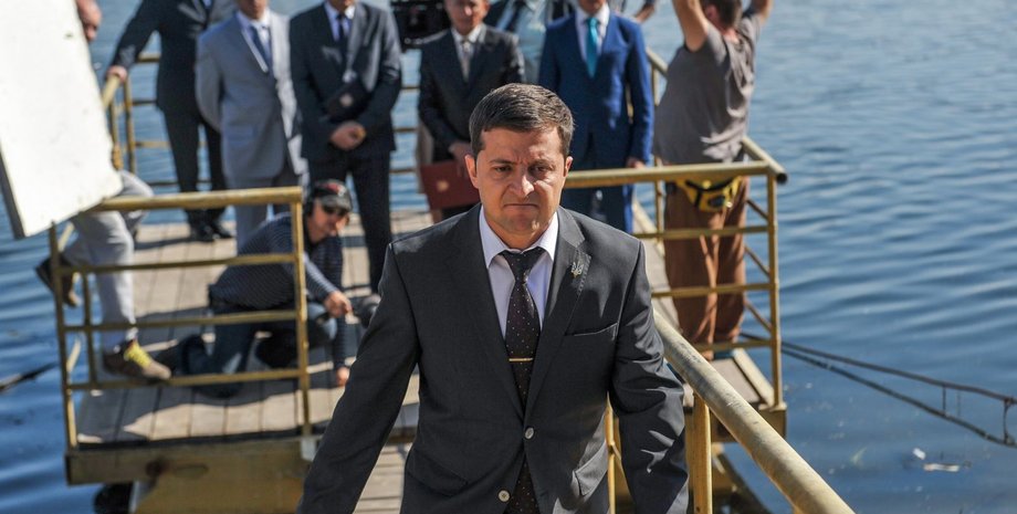 Владимир Зеленский в Запорожье / Фото: vv.com.ua