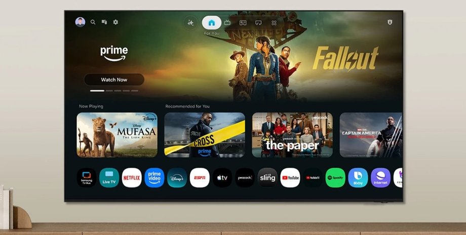 Телевізор Samsung One UI Tizen 10