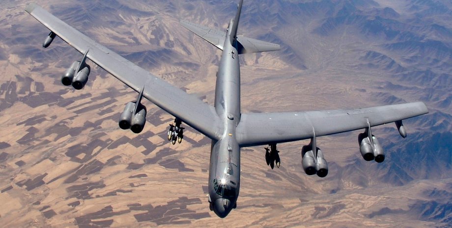 В-52, B-52, б-52, бомбардировщик В-52, бомбардировщик B-52, новые самолеты сша, старые самолеты сша, гиперзвуковое оружие