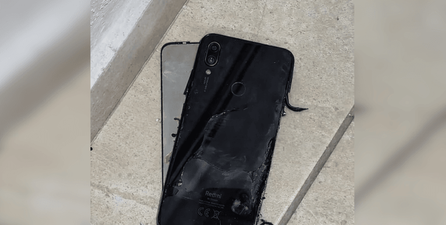 Телефон згорів, Xiaomi