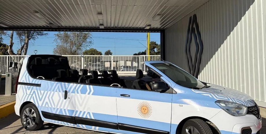 лимузин рено кангу, Renault Kangoo, тюнинг Renault Kangoo, лимузин Renault, кабриолет Renault, кабриолет Renault