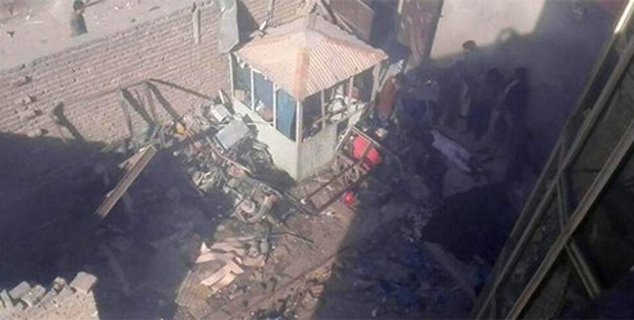 На месте взрыва / Фото: twitter.com/TOLOnews