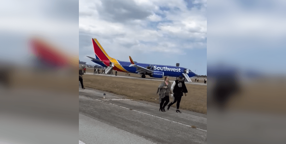 самолет, экстренная посадка, авария, пассажиры, взлетно-посадочная полоса, авилайнер, двигатель самолета, турбина