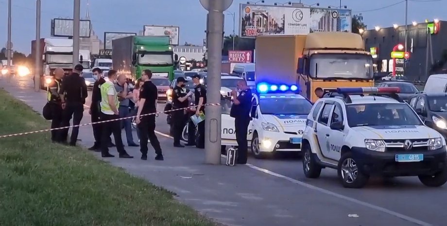 Полиция, ДТП, Киев