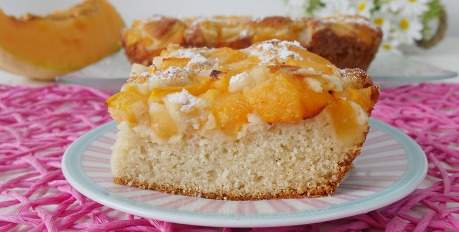 Пиріг з динею, пиріг, солодкий пиріг, пиріг з фруктами, тісто для пирога