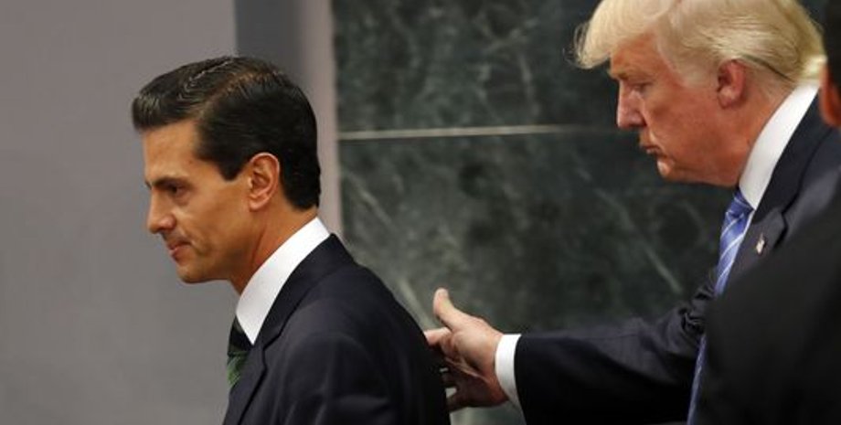 Дональд Трамп и Энрике Пенья Ньето / Фото: USA Today