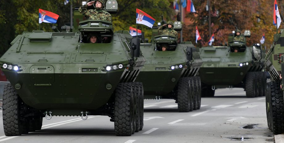 обновление армии сербии