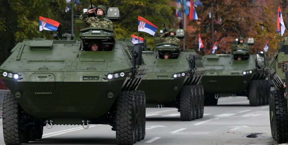 обновление армии сербии