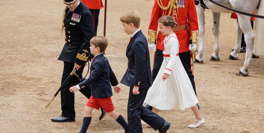 Принц Джордж, принц Луї, принцеса Шарлотта, діти кейт міддлтон та принца вільяма, королівська сімʼя