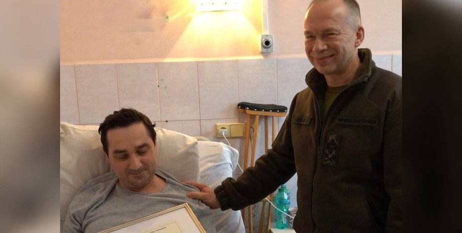 Журналіст, Дмитро Євчин, Головнокомандувач ЗСУ, Олександр Сирський, поранення, лікарня