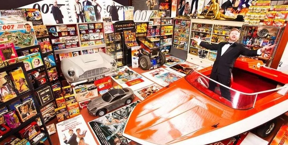 бондиана, коллекция, джеймс бонд