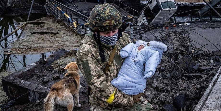 Война в Украине, фото